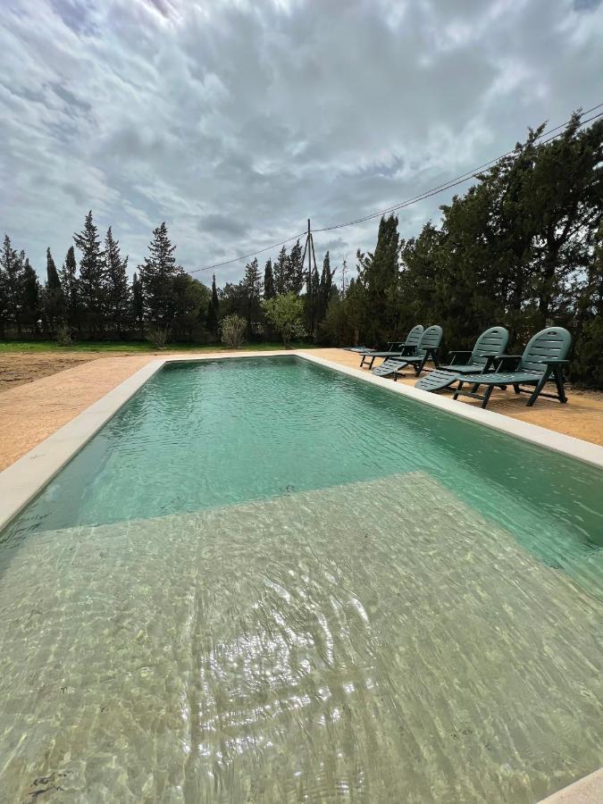 Agradable casa de campo con piscina en la Barrosa Chiclana de la Frontera Exterior foto