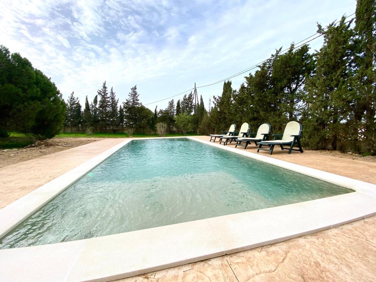 Agradable casa de campo con piscina en la Barrosa Chiclana de la Frontera Exterior foto